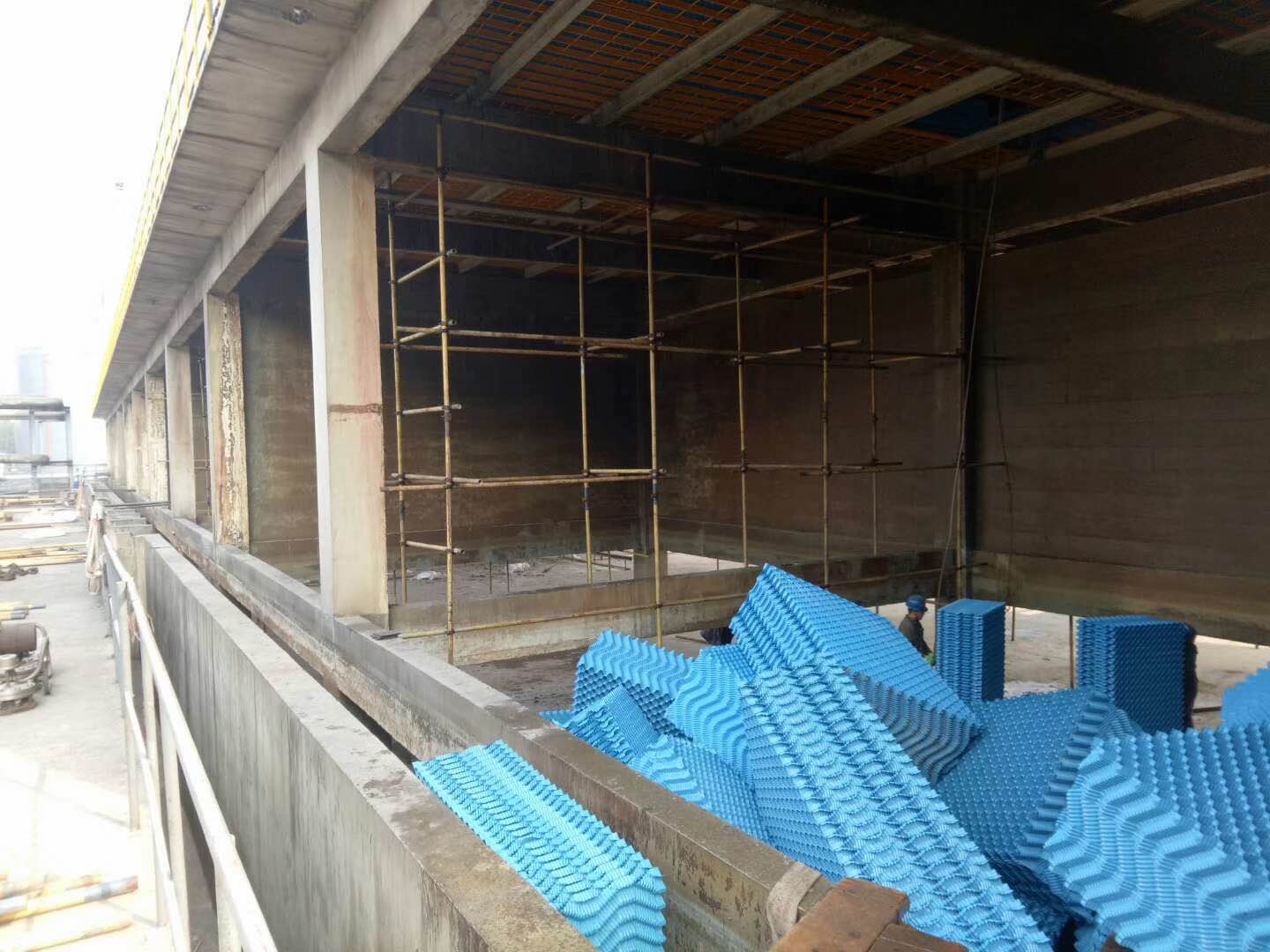 防止冷卻塔填料堵塞的措施