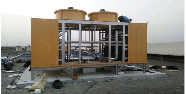 高溫型冷卻塔安裝現(xiàn)場(chǎng)圖